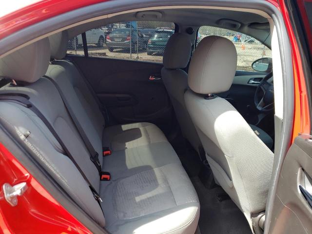 1G1JA5SH8D4184208 - 2013 CHEVROLET SONIC LS Qırmızı foto 10