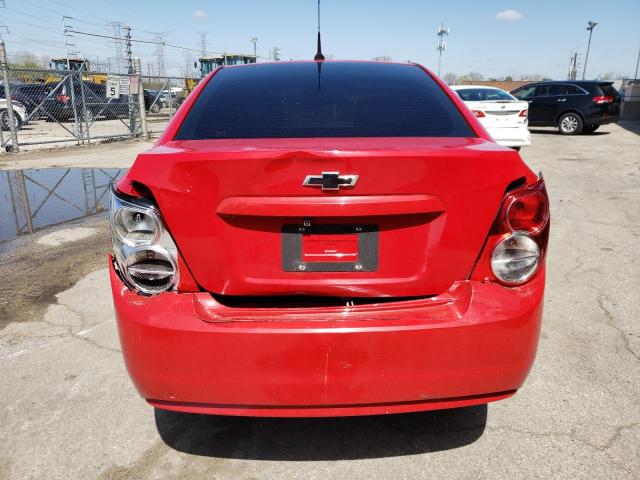 1G1JA5SH8D4184208 - 2013 CHEVROLET SONIC LS Qırmızı foto 6