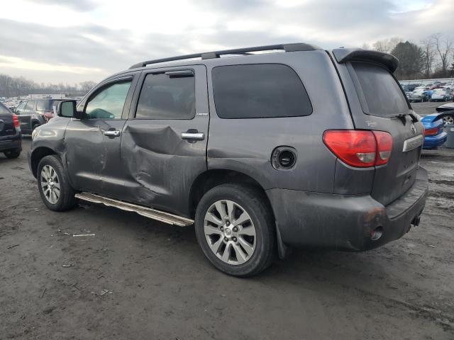 5TDJY5G11GS128621 - 2016 TOYOTA SEQUOIA LIMITED GRAY photo 2