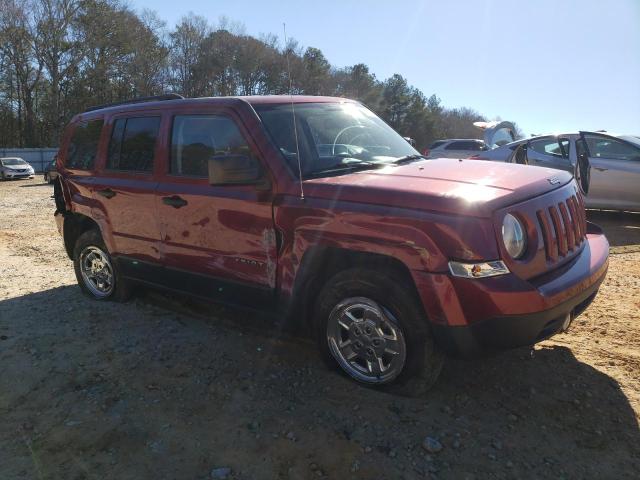 1C4NJPBBXGD562601 - 2016 JEEP PATRIOT SPORT RED photo 4