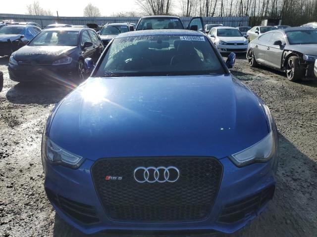 WUAC6AFR1EA900322 - 2014 AUDI RS5 BLUE photo 5