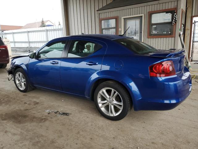 1C3CDZAB3EN201735 - 2014 DODGE AVENGER SE BLUE photo 2