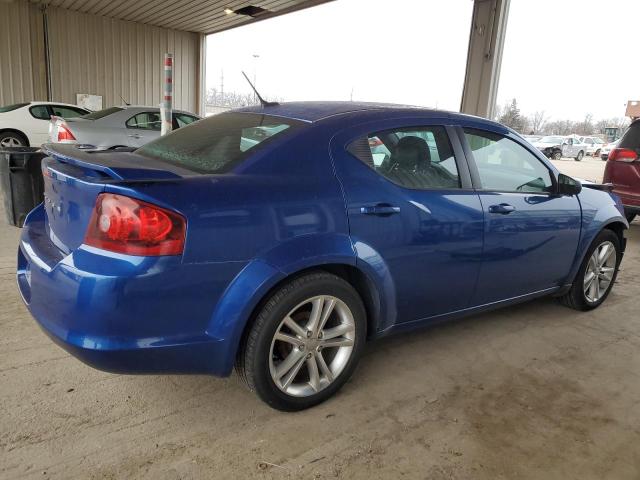 1C3CDZAB3EN201735 - 2014 DODGE AVENGER SE BLUE photo 3