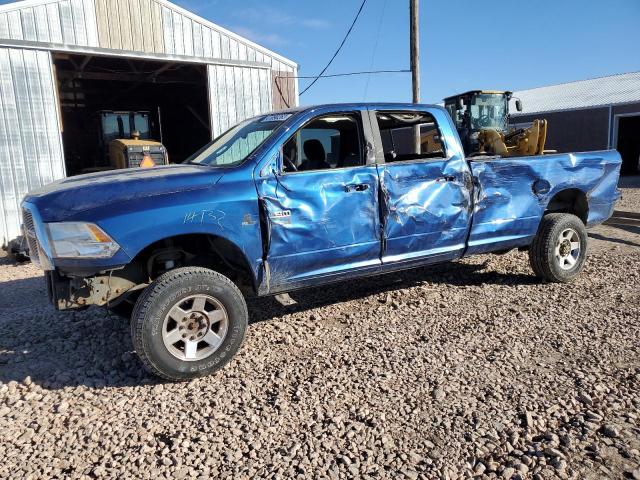 3D7UT2CL1AG116756 - 2010 DODGE RAM 2500 BLUE photo 1