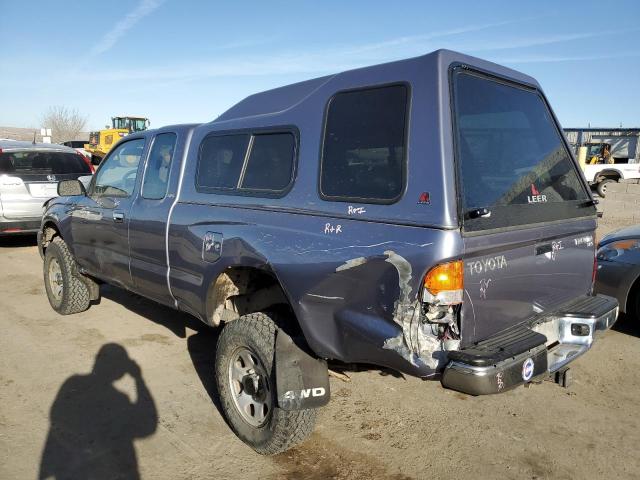 4TAWM72N8WZ150423 - 1998 TOYOTA TACOMA XTRACAB GRAY photo 2