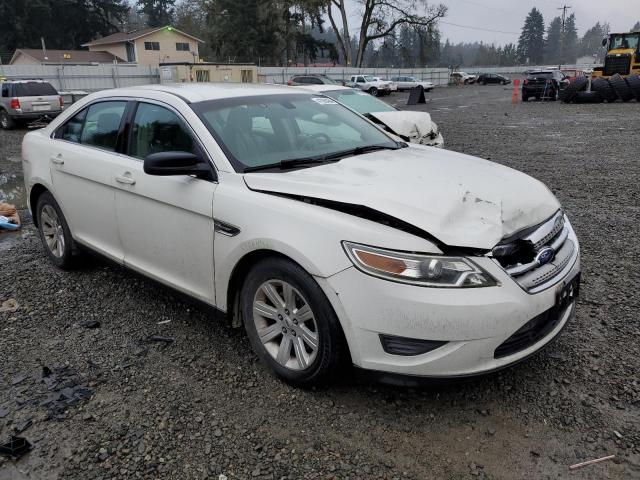 1FAHP2DW2BG118558 - 2011 FORD TAURUS SE WHITE photo 4