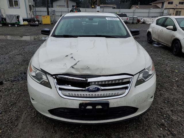 1FAHP2DW2BG118558 - 2011 FORD TAURUS SE WHITE photo 5