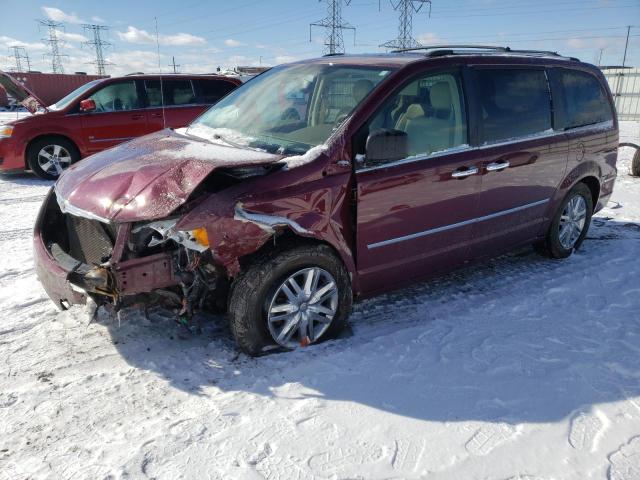 2A8HR64X68R746739 - 2008 CHRYSLER TOWN & COU LIMITED MAROON photo 1