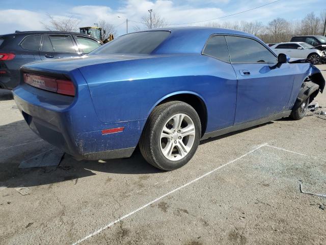 2B3CJ4DV0AH240820 - 2010 DODGE CHALLENGER SE BLUE photo 3