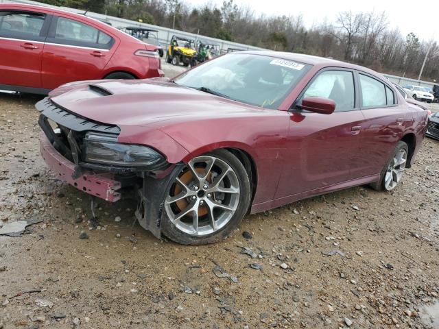 2C3CDXHG2MH531993 - 2021 DODGE CHARGER GT BURGUNDY photo 1