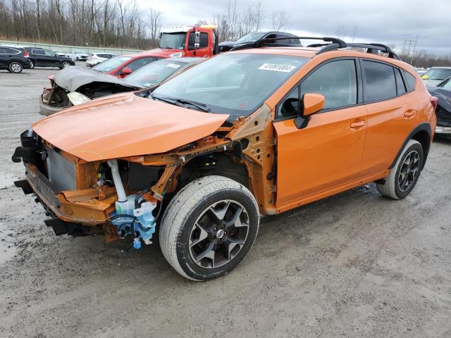 JF2GTADC9JH203408 - 2018 SUBARU CROSSTREK PREMIUM ORANGE photo 1