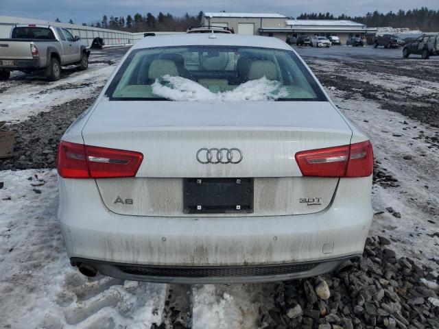 WAUHGAFC3EN077880 - 2014 AUDI A6 PRESTIGE თეთრი ფოტო 6