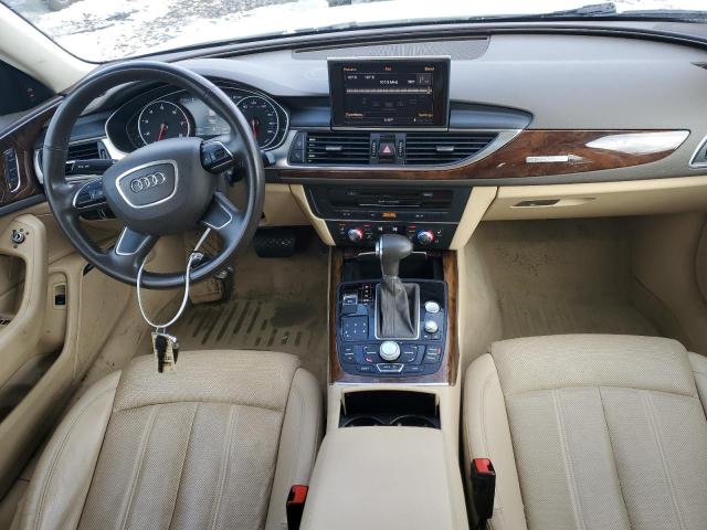 WAUHGAFC3EN077880 - 2014 AUDI A6 PRESTIGE თეთრი ფოტო 8