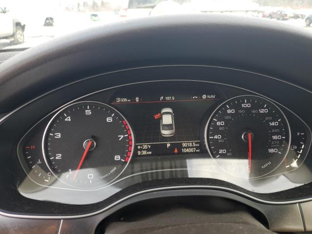WAUHGAFC3EN077880 - 2014 AUDI A6 PRESTIGE თეთრი ფოტო 9