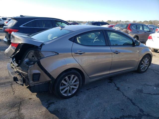 5NPDH4AE5FH584015 - 2015 HYUNDAI ELANTRA SE TAN photo 3