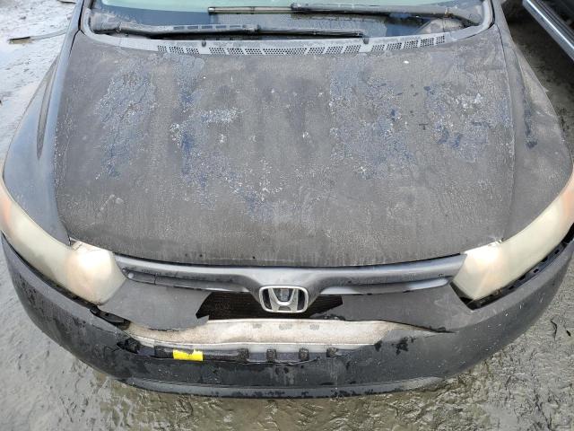 2HGFG12696H582618 - 2006 HONDA CIVIC LX BLACK photo 11