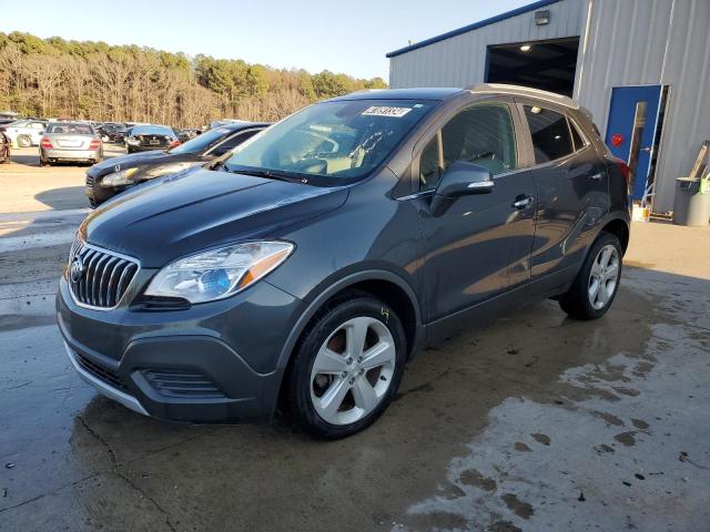 KL4CJASB8GB574031 - 2016 BUICK ENCORE GRAY photo 1