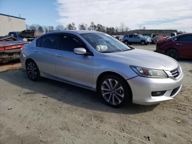 1HGCR2F57EA059809 - 2014 HONDA ACCORD SPORT SILVER photo 4