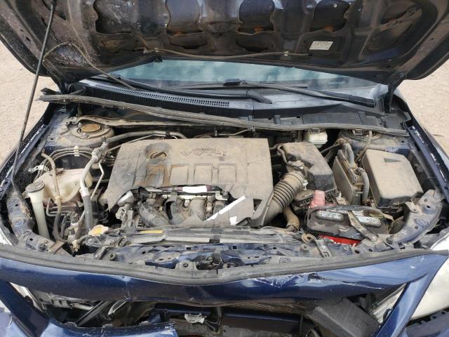 5YFBU4EE1DP175703 - 2013 TOYOTA COROLLA BASE BLUE photo 11