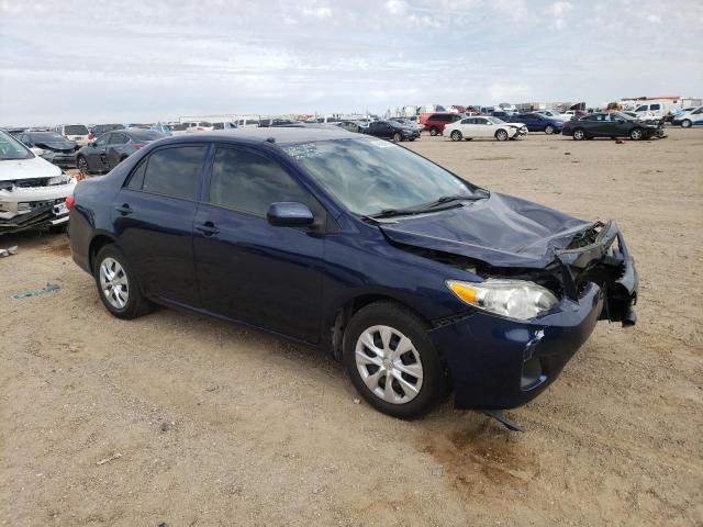 5YFBU4EE1DP175703 - 2013 TOYOTA COROLLA BASE BLUE photo 4