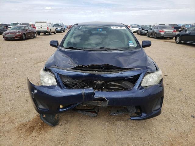 5YFBU4EE1DP175703 - 2013 TOYOTA COROLLA BASE BLUE photo 5