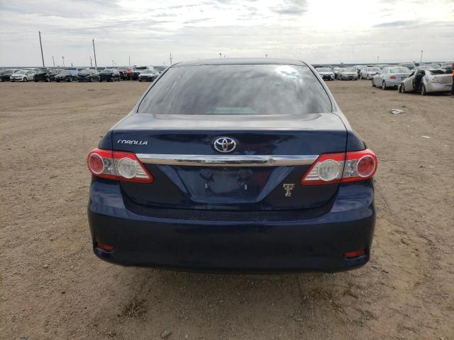 5YFBU4EE1DP175703 - 2013 TOYOTA COROLLA BASE BLUE photo 6