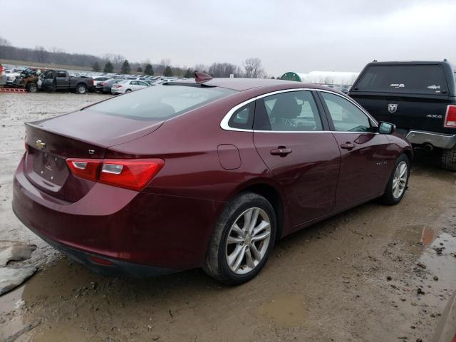 1G1ZE5ST0GF190864 - 2016 CHEVROLET MALIBU LT BURGUNDY photo 3