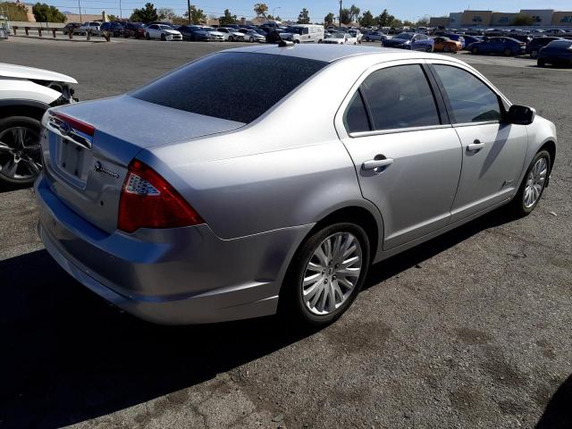 3FADP0L37AR179275 - 2010 FORD FUSION HYBRID SILVER photo 3