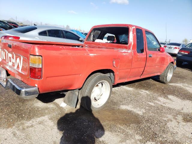 JT4VN93D8M5025506 - 1991 TOYOTA PICKUP 1/2 TON EXTRA LONG WHEELBASE DLX RED photo 3