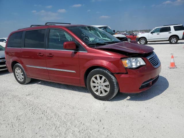 2C4RC1BGXGR295932 - 2016 CHRYSLER TOWN & COU TOURING ბურგუნდია ფოტო 4