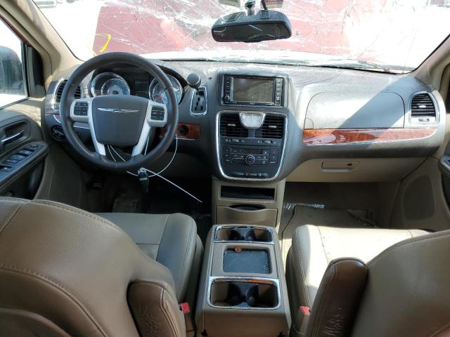 2C4RC1BGXGR295932 - 2016 CHRYSLER TOWN & COU TOURING ბურგუნდია ფოტო 8