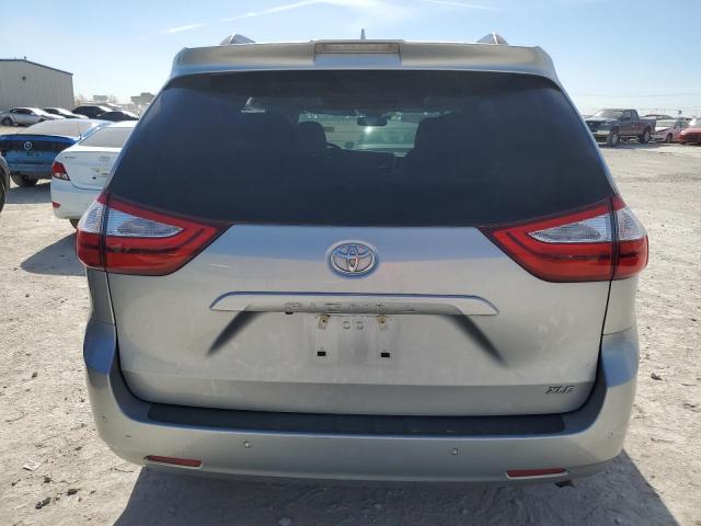 5TDYZ3DCXKS972719 - 2019 TOYOTA SIENNA XLE GRAY photo 6