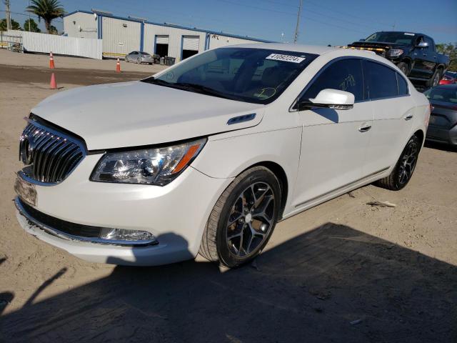 1G4G45G38GF175647 - 2016 BUICK LACROSSE SPORT TOURING WHITE photo 1