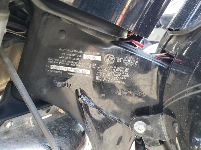 1HD1FCW1X5Y685166 - 2005 HARLEY-DAVIDSON FLHTCUI 黑色 照片 10