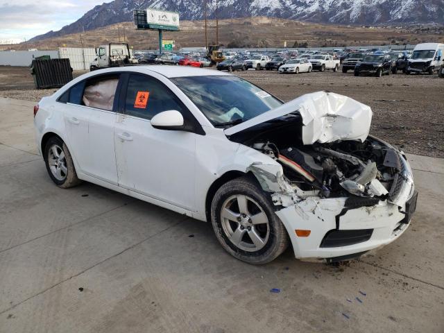 1G1PF5SC1C7229356 - 2012 CHEVROLET CRUZE LT WHITE photo 4