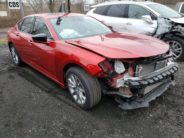 19UUB6F36NA001706 - 2022 ACURA TLX RED photo 4