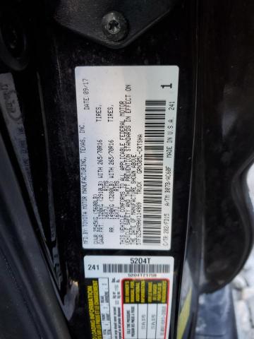 5TFSZ5AN9HX114989 - 2017 TOYOTA TACOMA ACCESS CAB შავი ფოტო 12