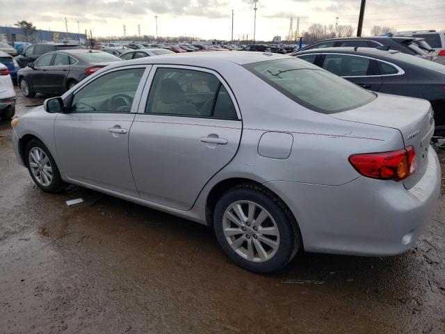 JTDBL40E89J019082 - 2009 TOYOTA COROLLA BASE SILVER photo 2