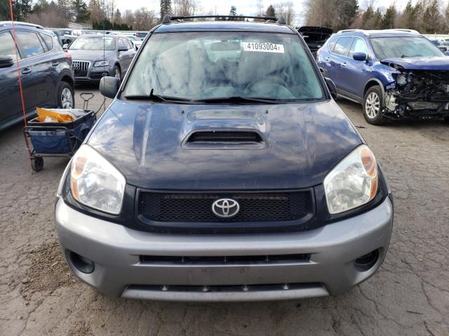 JTEGD20V450075037 - 2005 TOYOTA RAV4 BLACK photo 5