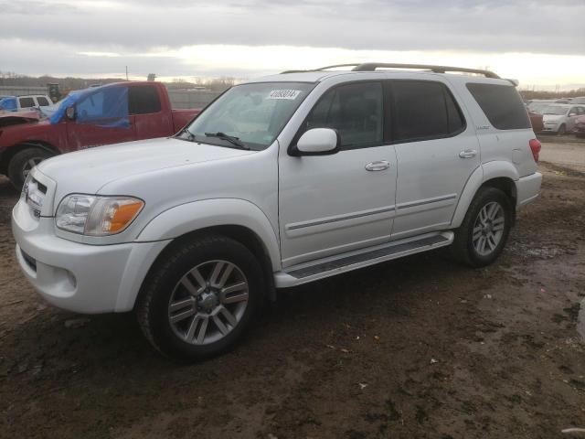 5TDBT48A16S262183 - 2006 TOYOTA SEQUOIA LIMITED WHITE photo 1