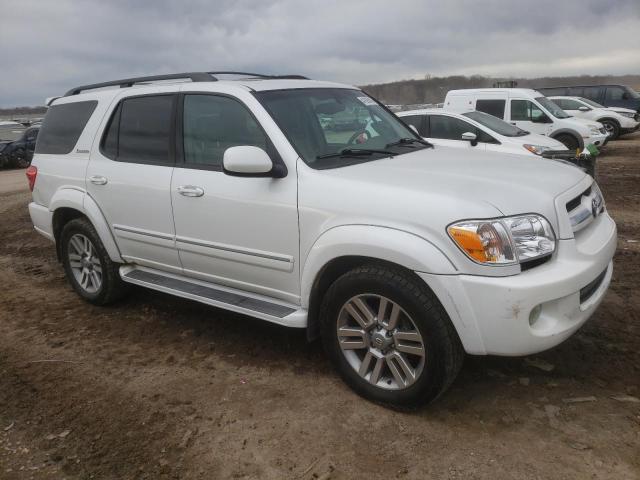 5TDBT48A16S262183 - 2006 TOYOTA SEQUOIA LIMITED WHITE photo 4