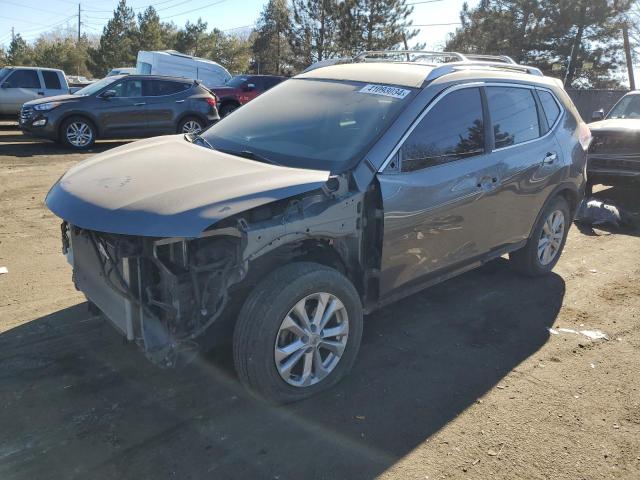 KNMAT2MV8GP734769 - 2016 NISSAN ROGUE S GRAY photo 1