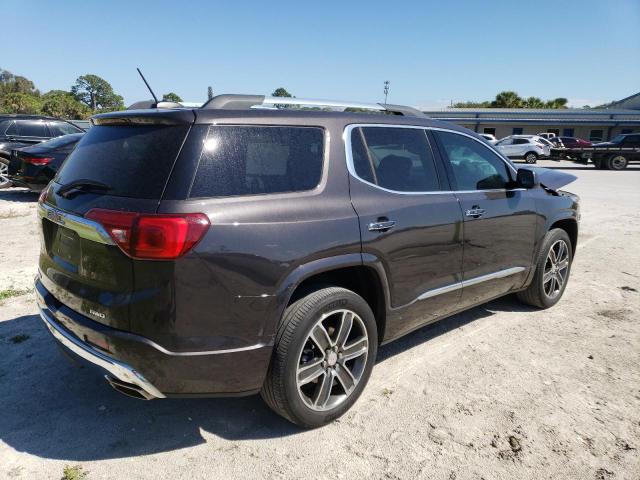 1GKKNXLS0JZ191291 - 2018 GMC ACADIA DENALI GRAY photo 3