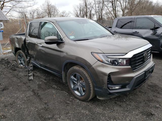 5FPYK3F7XNB037835 - 2022 HONDA RIDGELINE RTL GRAY photo 4