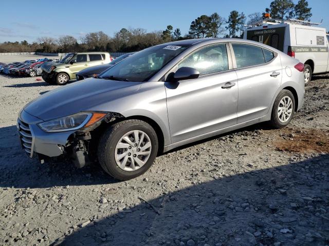 5NPD74LF1HH080959 - 2017 HYUNDAI ELANTRA SE SILVER photo 1