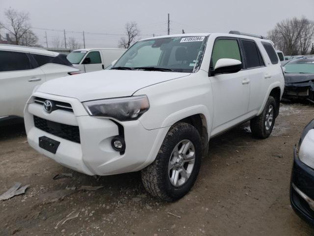 JTEEU5JRXP5280569 - 2023 TOYOTA 4RUNNER SR5 WHITE photo 1