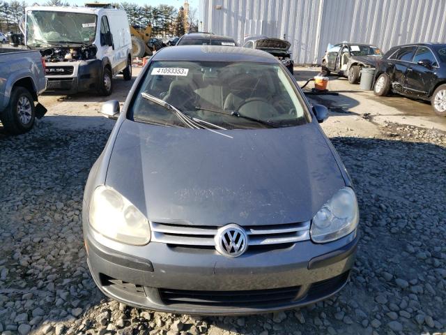 WVWBB71K29W125569 - 2009 VOLKSWAGEN RABBIT GRAY photo 5