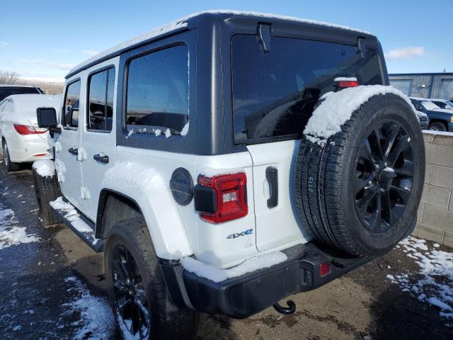 1C4JJXP68MW839210 - 2021 JEEP WRANGLER U SAHARA 4XE WHITE photo 2