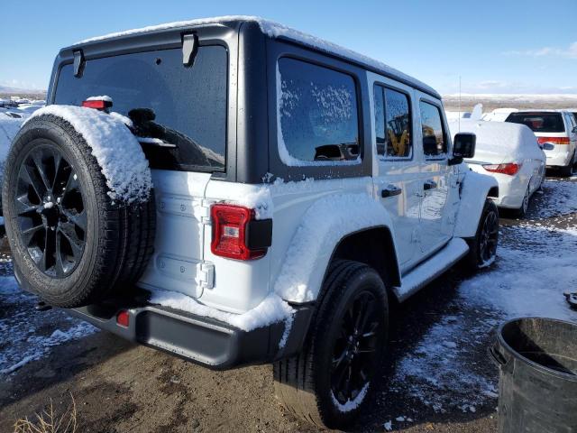 1C4JJXP68MW839210 - 2021 JEEP WRANGLER U SAHARA 4XE WHITE photo 3