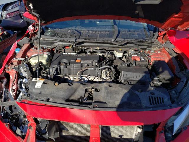 2HGFC2F74JH541780 - 2018 HONDA CIVIC EX RED photo 11